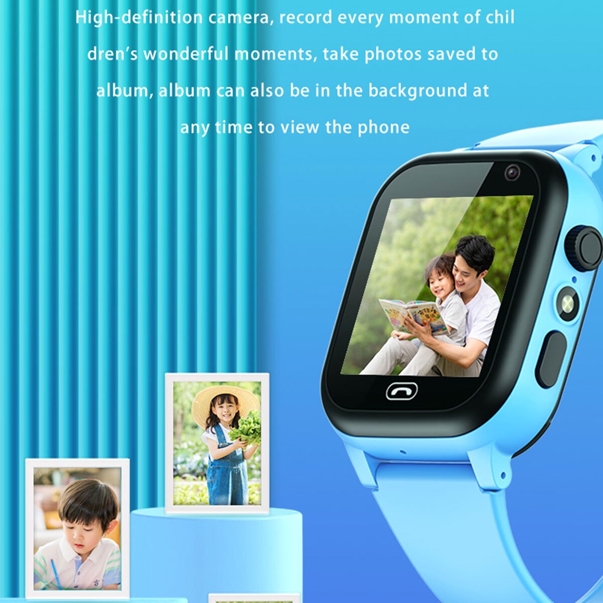 Smartwatch Watches For Girls Kids - Enfants montre intelligente SOS appel Sport