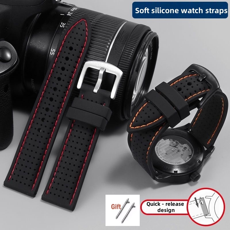 Tissot Watches Smartwatch - Bracelet de montre intelligent en Silicone,