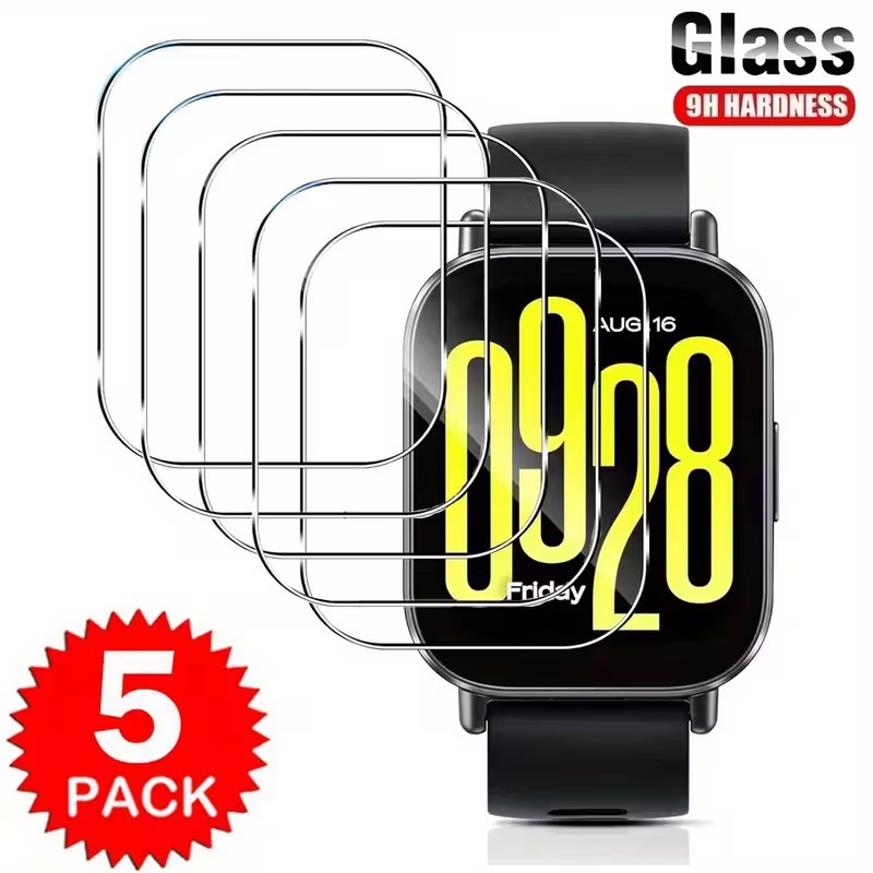 Smartwatch Redmi Watches - Protecteur d'écran HD anti-rayures, 1 à