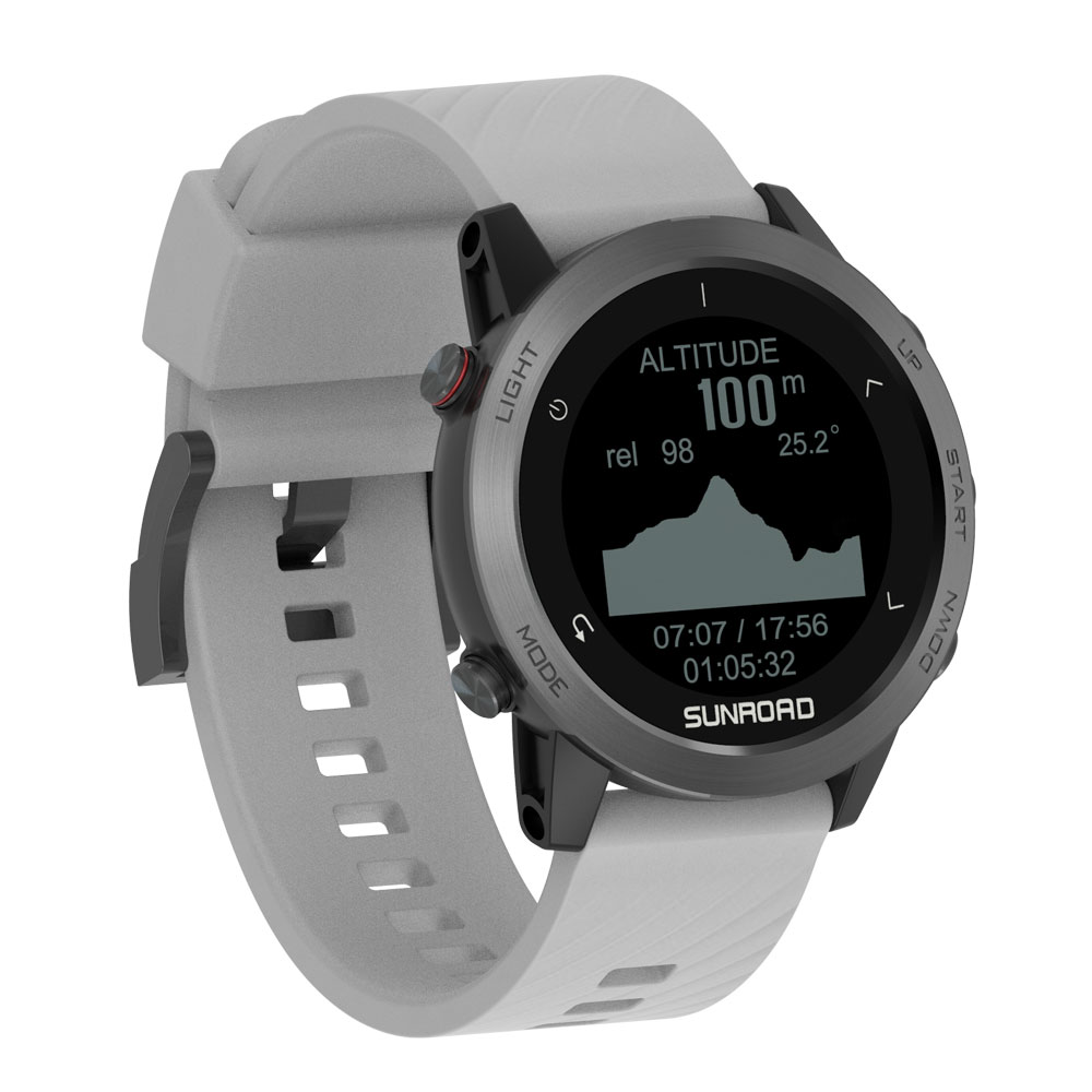 Altimeter Compass Watch - Version professionnelle européenne GPS et boussole,
