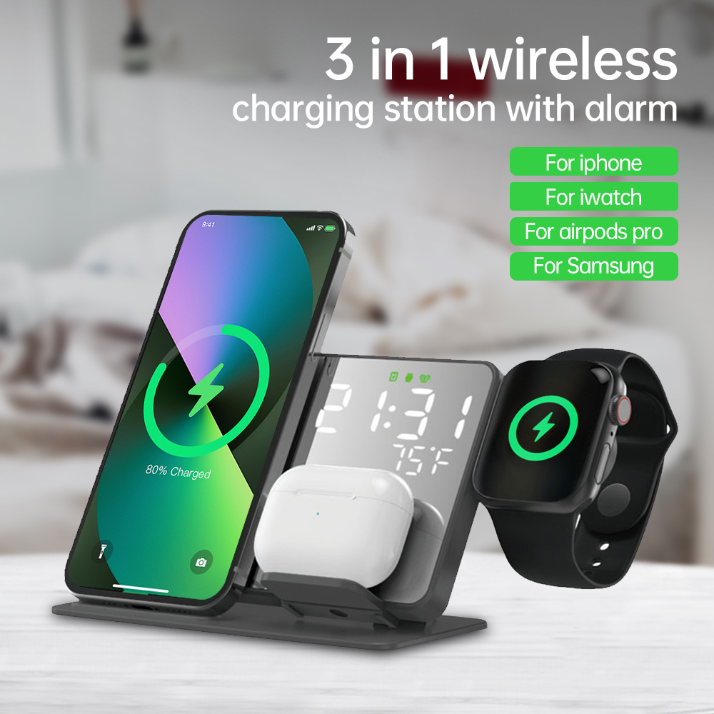 Smartwatch Watches Digital - Station de charge sans fil 3