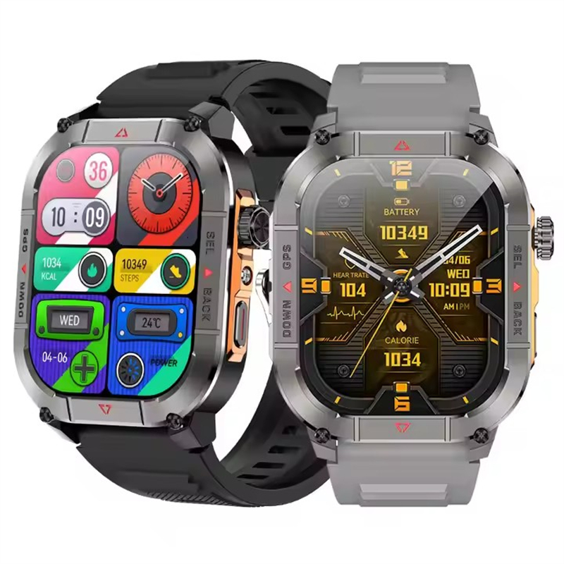 Smartwatch Watches Digital - Nouveau HK84 hommes montre intelligente AMOLED