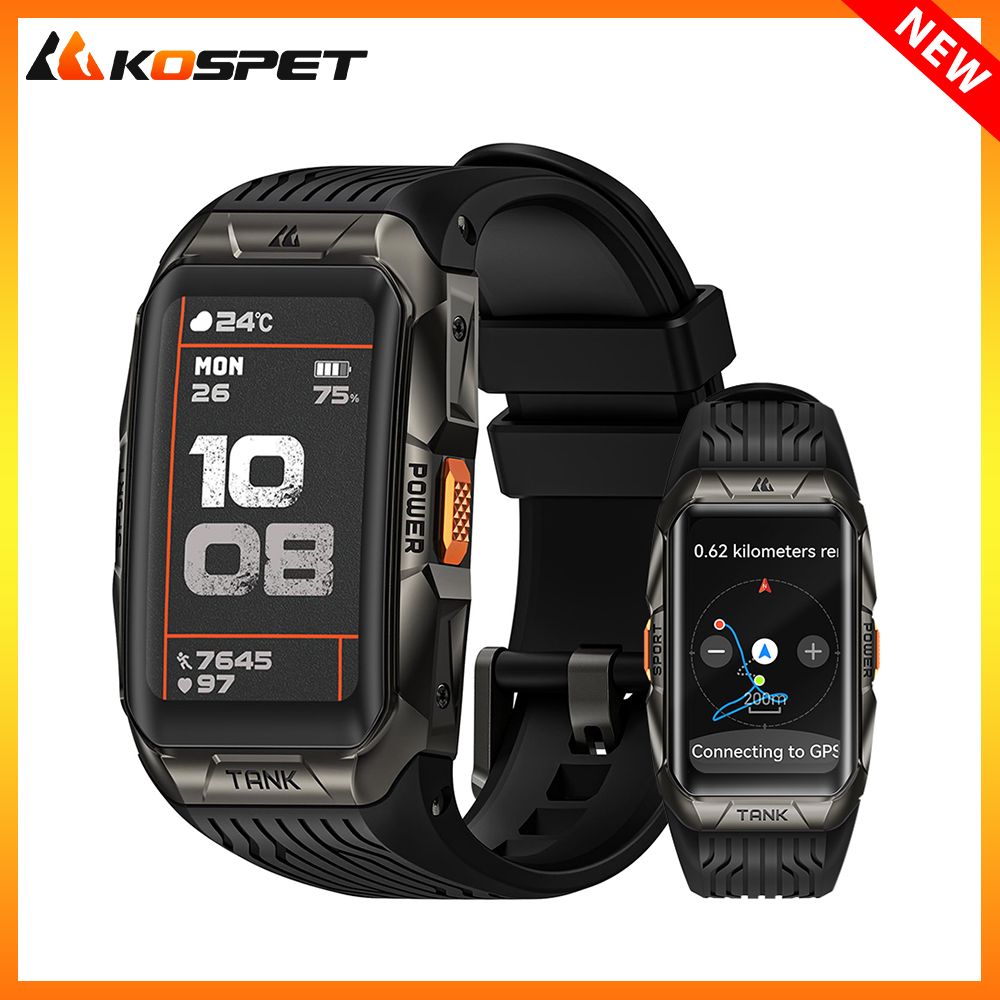 Altimeter Compass Watch - 2025 KOSPET TANK X2 Ultra montre