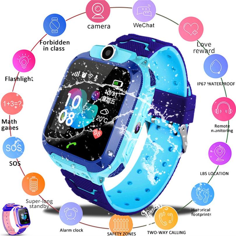Smartwatch Watches For Kids With Gps - Montre connectée Q12 pour enfants, appel