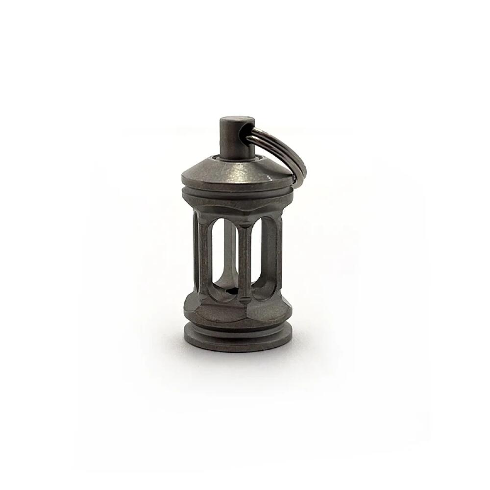 Tritium Gas Tube - Pendentif porte-clés EDC en alliage de