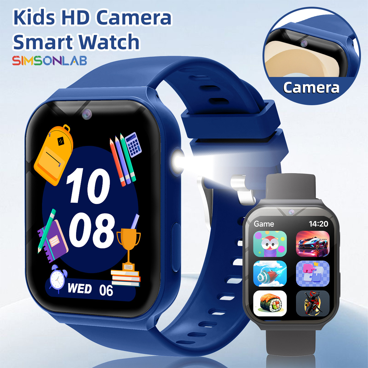 Smartwatch Watches For Girls Kids - Nouvelle Montre Connectée 2026 pour Enfants
