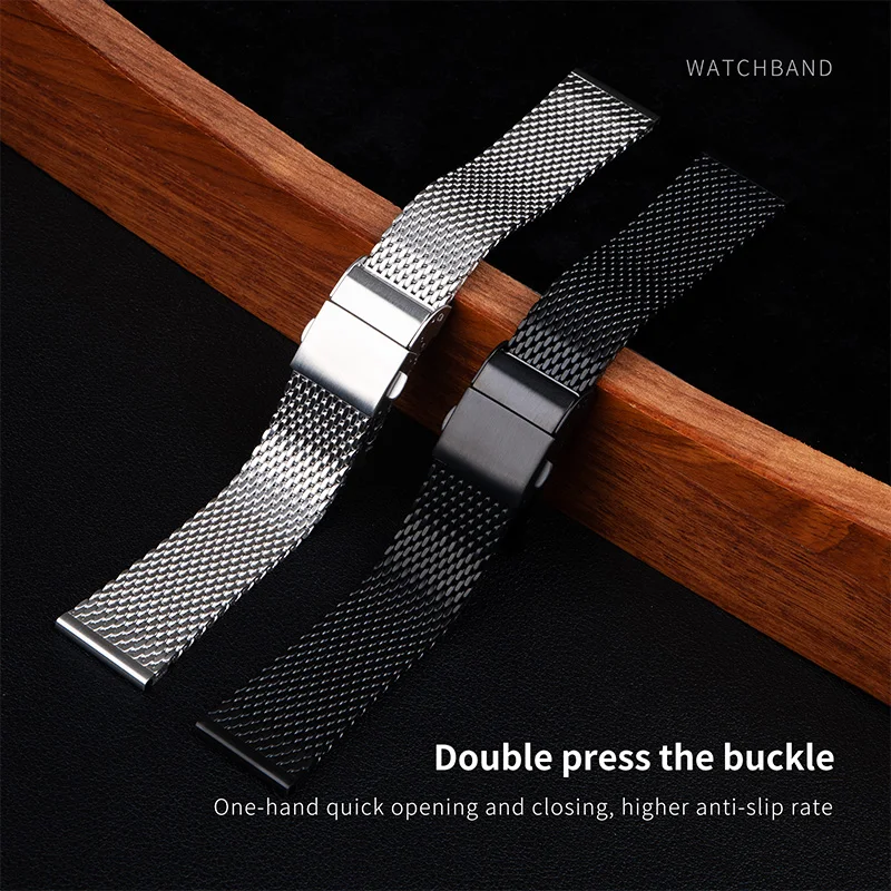 Tissot Watches Smartwatch - Bracelet de montre en maille milanaise