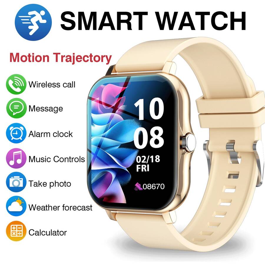 Smartwatch Watches Digital - Montre connectée avec appels sans fil