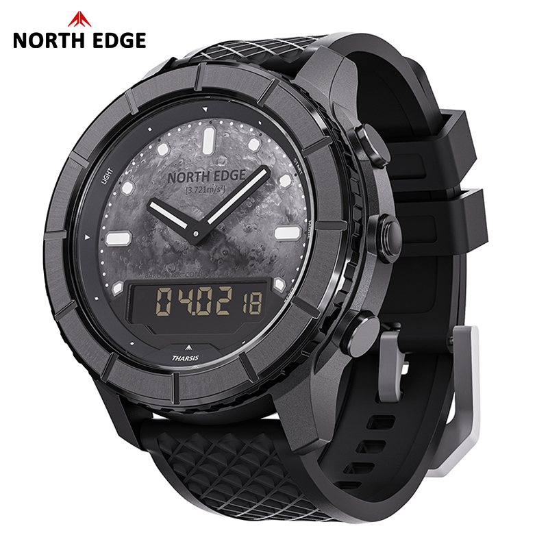 Altimeter Compass Watch - Montre numérique en fibre de carbone
