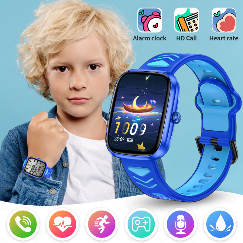 Smartwatch Watches For Girls Kids - Montre connectée pour enfants LIGE 2026,