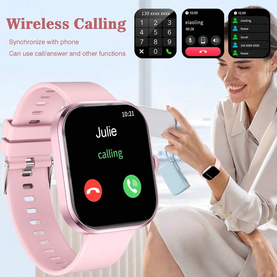 Smartwatch Watches Digital - Montre connectée, appels sans fil, mode
