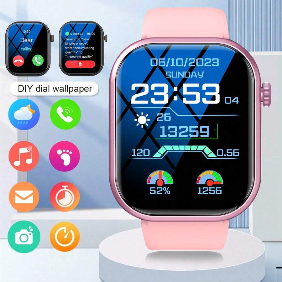 Smartwatch Watches Digital - Montre connectée, appels sans fil, mode