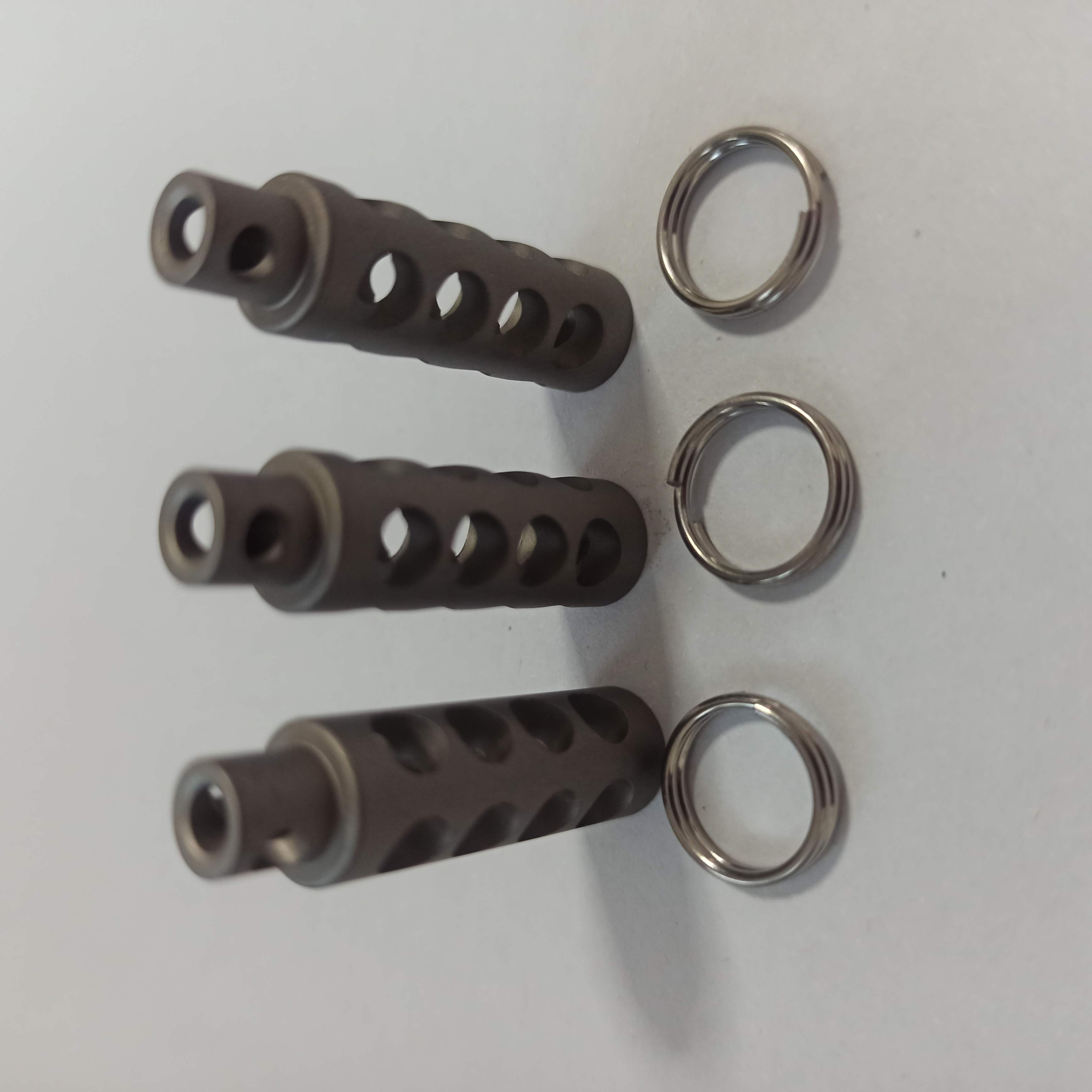 Tritium Gas Tube - Porte-clés en alliage de titane TC4,