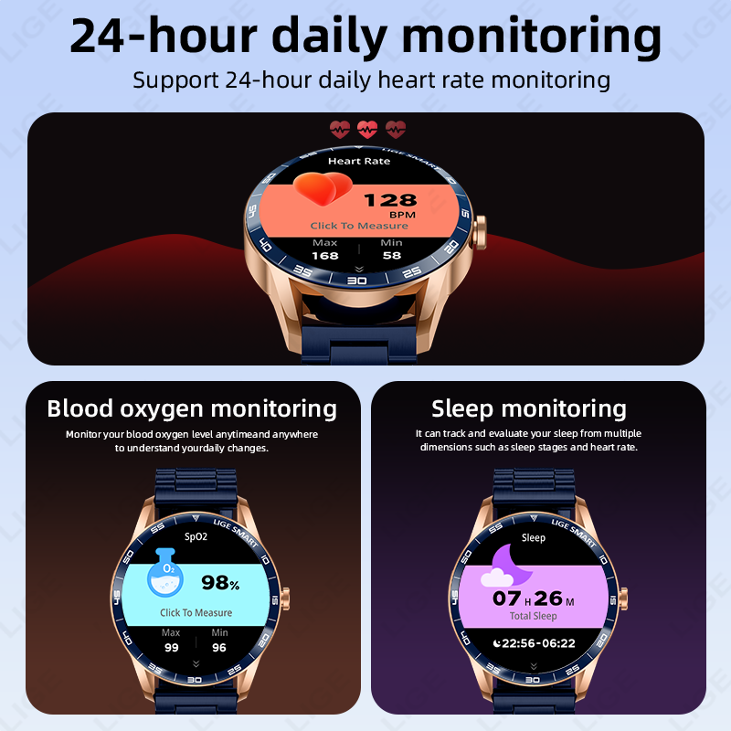 Montre connectée LIGE 2026 pou - Smartwatch Watches Birthday Gift For Men avis et prix
