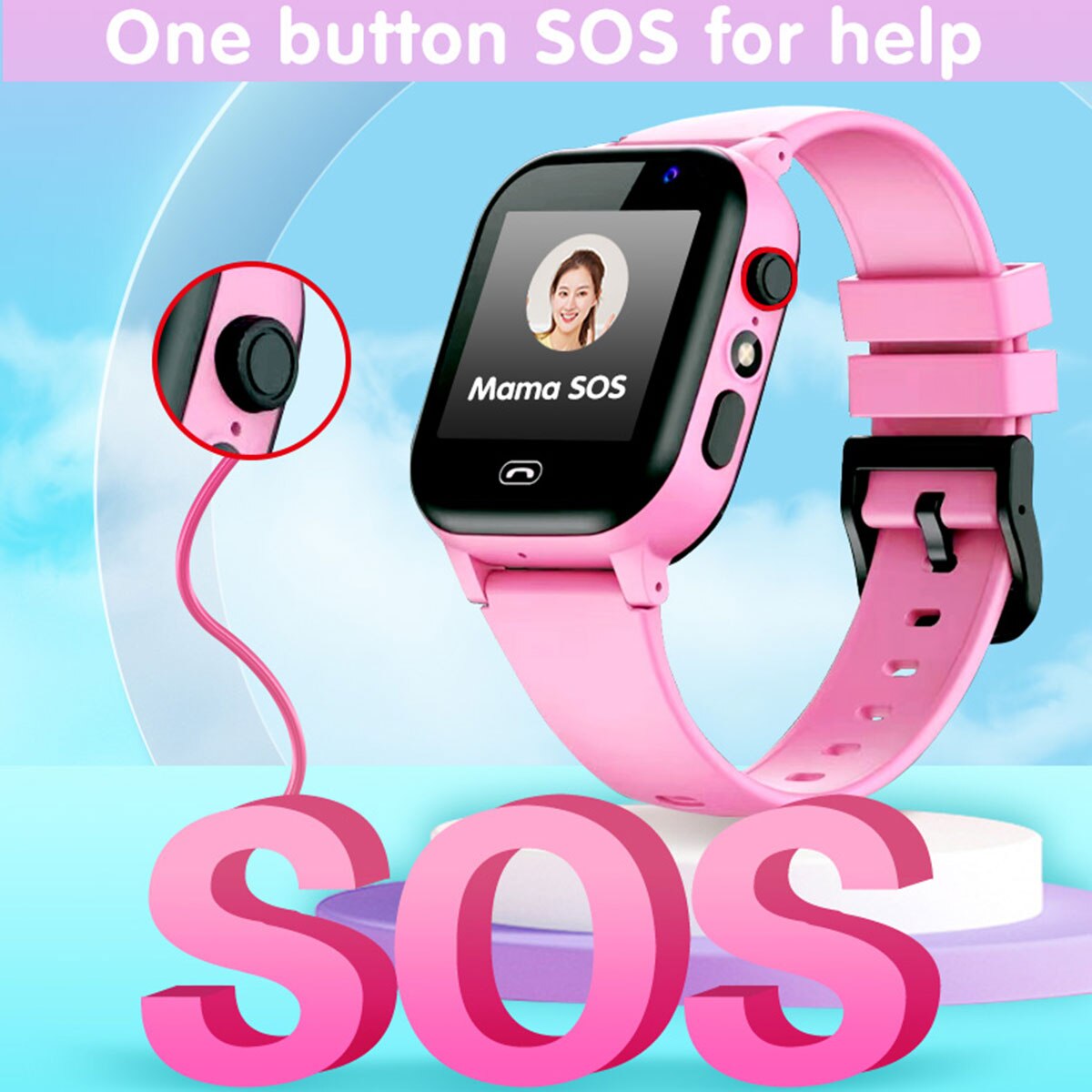 Enfants montre intelligente SO - Smartwatch Watches For Girls Kids avis et prix