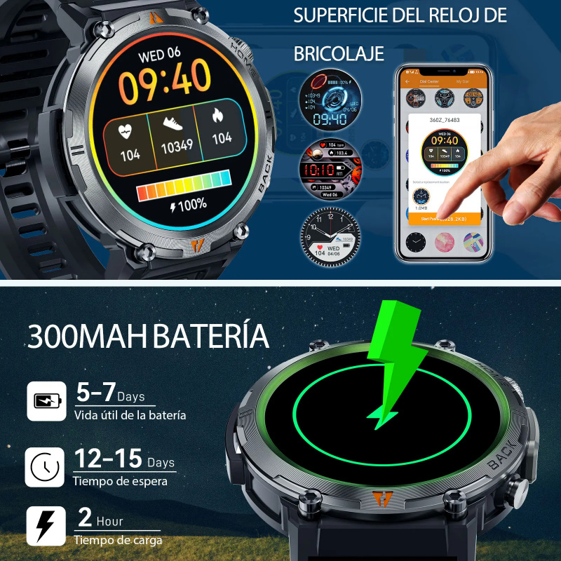 Montre intelligente 2026 pour  - Smartwatch Watches Wallpaper avis et prix
