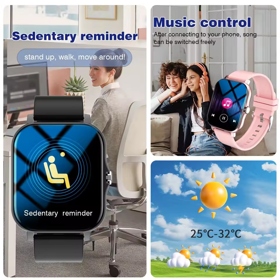 Montre connectée de sport en p - Smartwatch Watches Wallpaper avis et prix