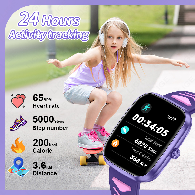 Nouvelle montre intelligente p - Smartwatch Watches For Girls Kids avis et prix