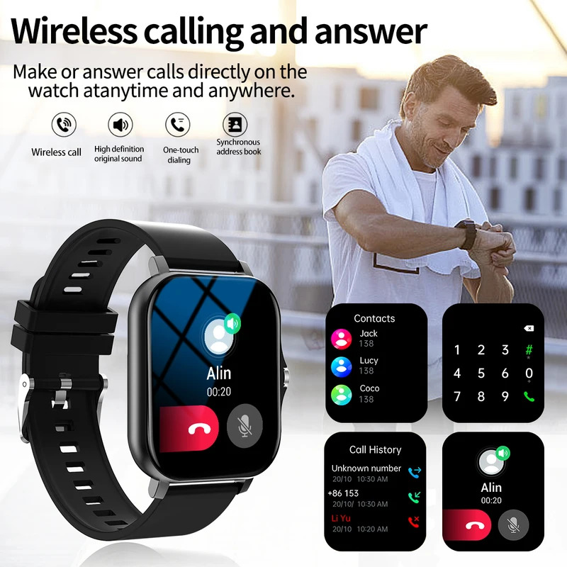 Montre connectée de sport en p - Smartwatch Watches Wallpaper avis et prix