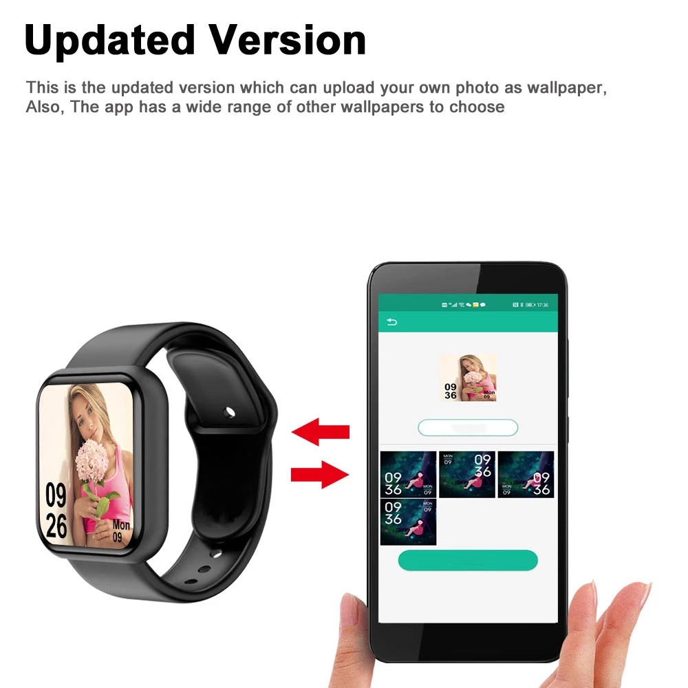 Montre Connectée pour Homme et - Smartwatch Watches For Girls avis et prix
