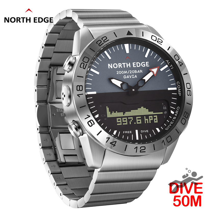 NORTH EDGE – montre de plongée - Altimeter Compass Watch avis et prix