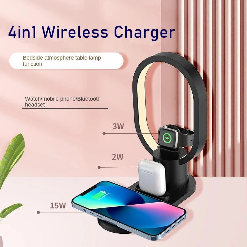 Chargeur sans fil 4 en 1 pour  - Watch Xs8 avis et prix