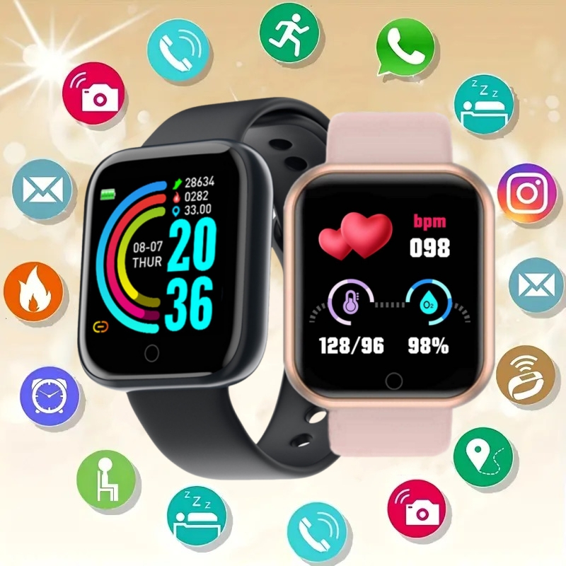 Montre connectée Y68 D20 pour  - Smartwatch Watches For Girls avis et prix