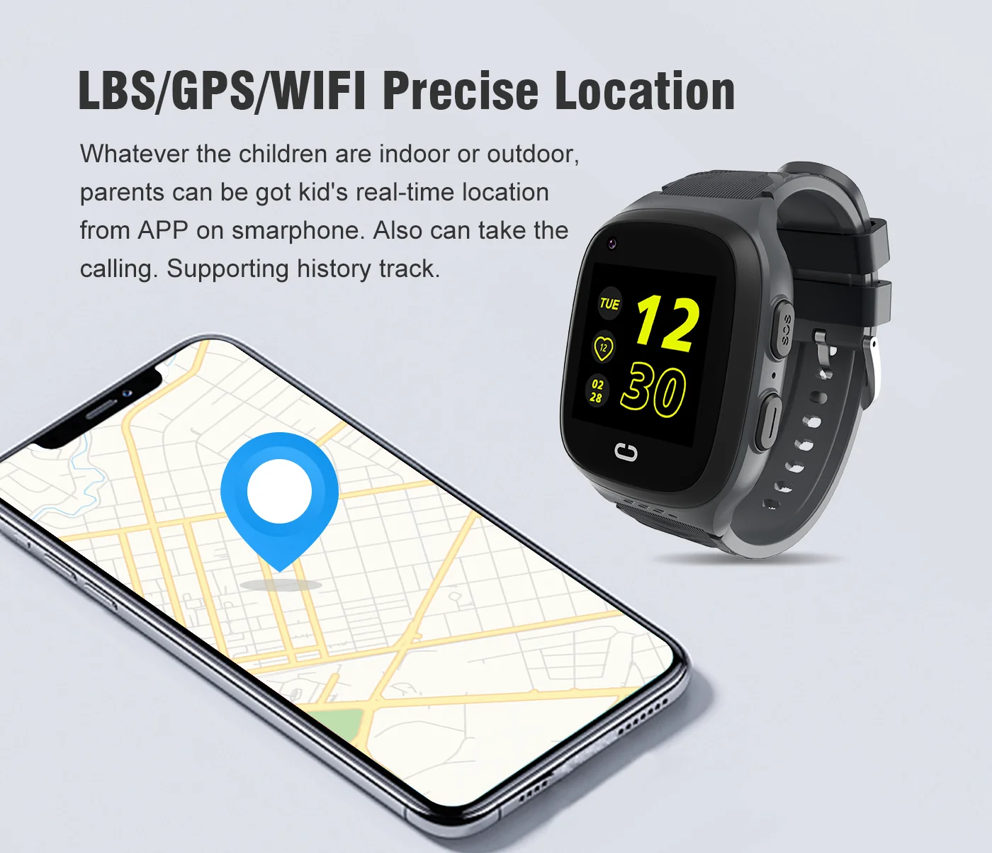 4G enfants Smartwatch SOS étan - Smartwatch Watches For Girls avis et prix
