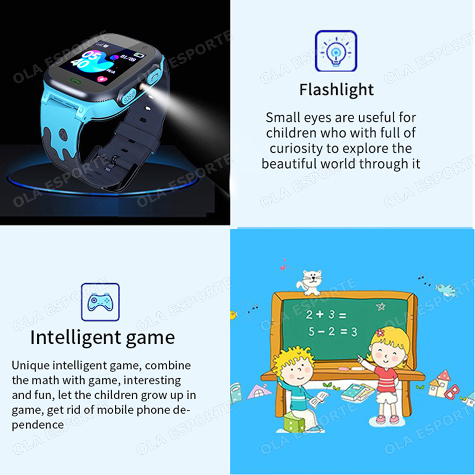 Montre connectée pour enfants, - Smartwatch Watches For Girls Kids avis et prix