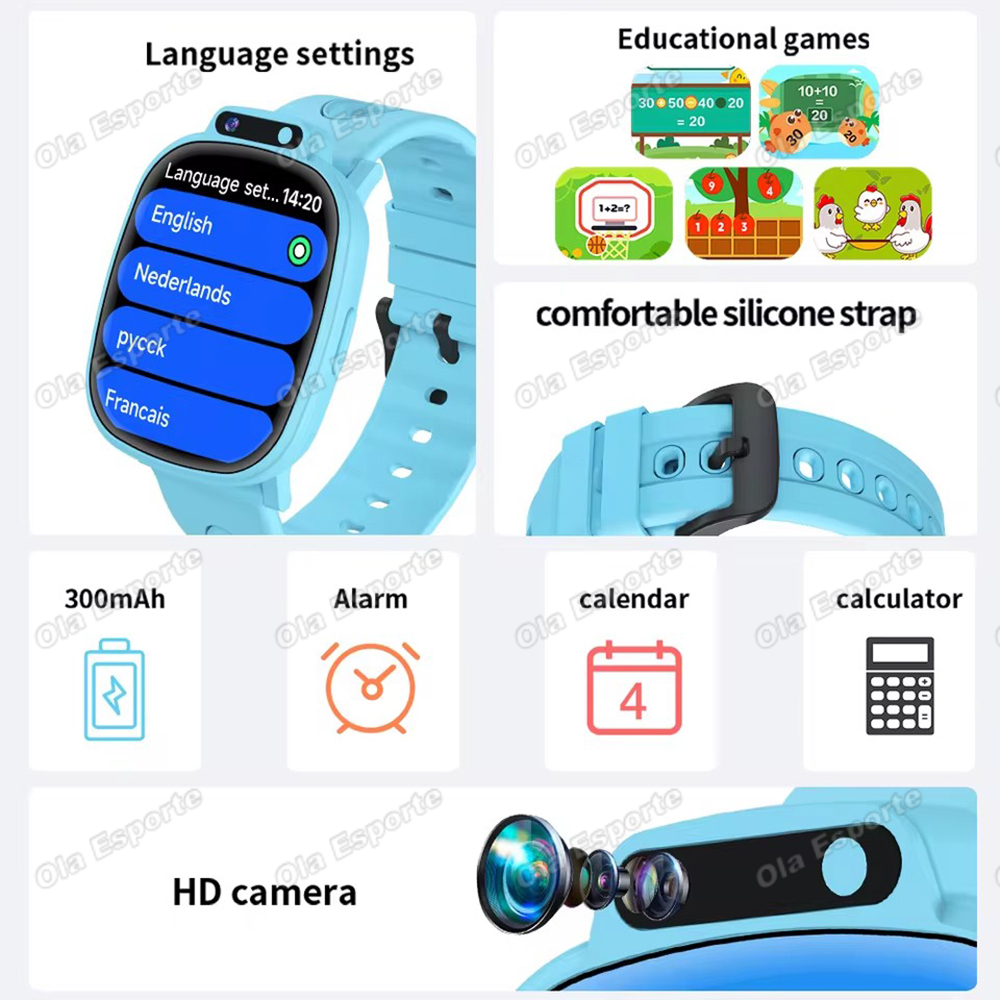 Montre connectée pour enfants, - Smartwatch Watches For Girls Kids avis et prix