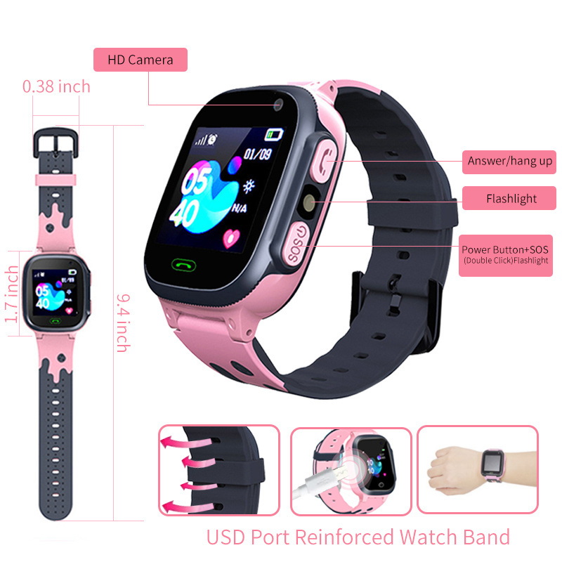 Montre connectée pour enfants, - Smartwatch Watches For Girls Kids avis et prix
