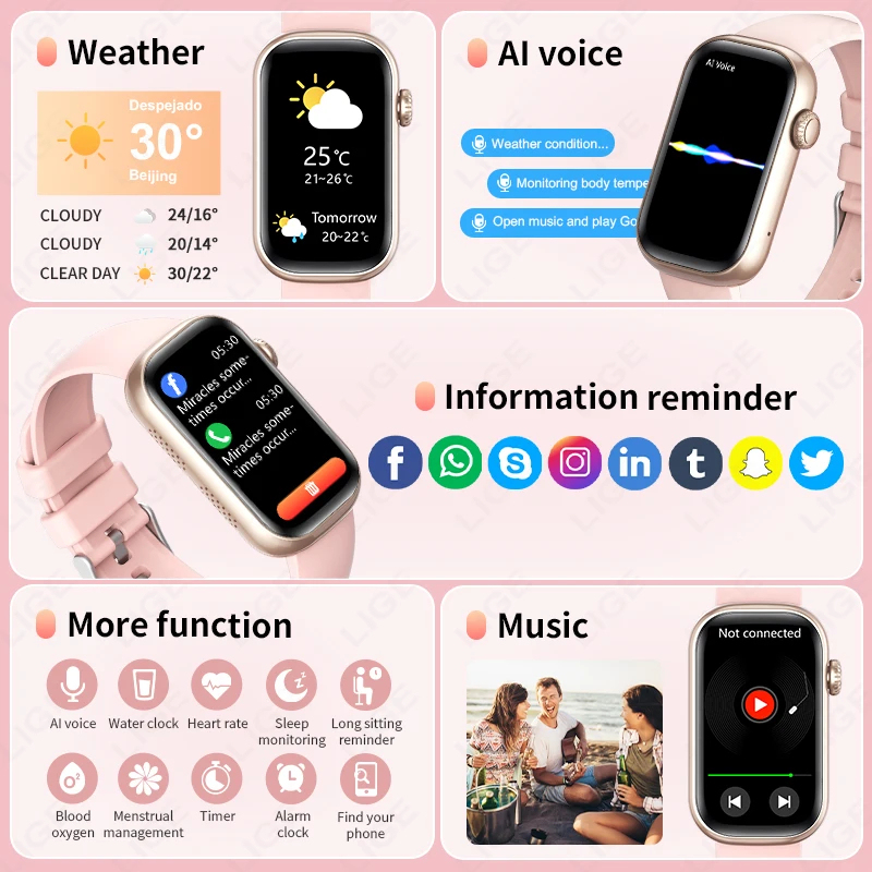 Montre connectée Calorie pour  - Smartwatch Watches Wallpaper avis et prix