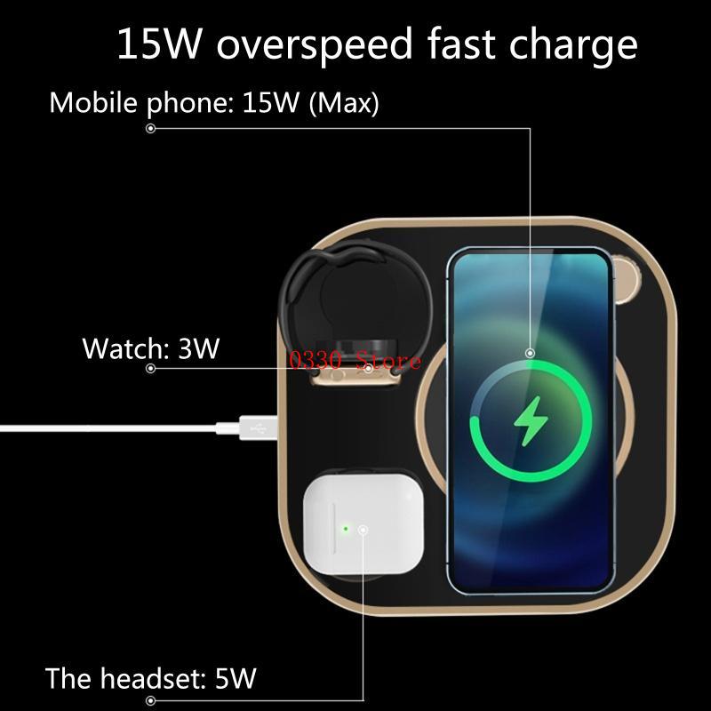 Chargeur sans fil rapide 15W 3 - Watch Xs8 avis et prix