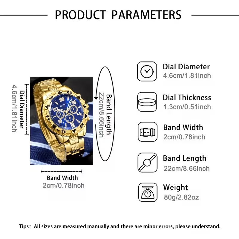 2 montres à quartz rondes de l - Smartwatch Watches Birthday Gift For Men avis et prix
