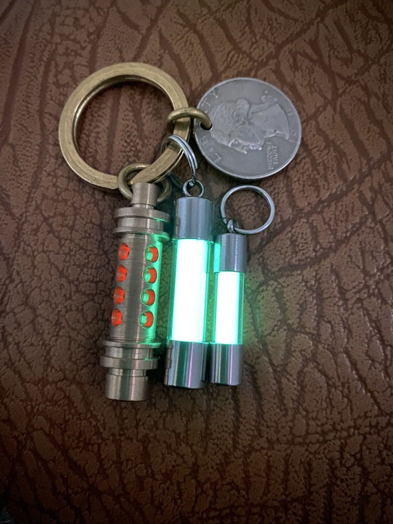 Pendentif lumineux en verre, p - Tritium Gas Tube avis et prix