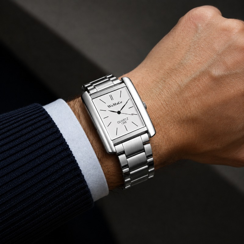 Montre de luxe en acier inoxyd - Watches Not Smartwatch avis et prix