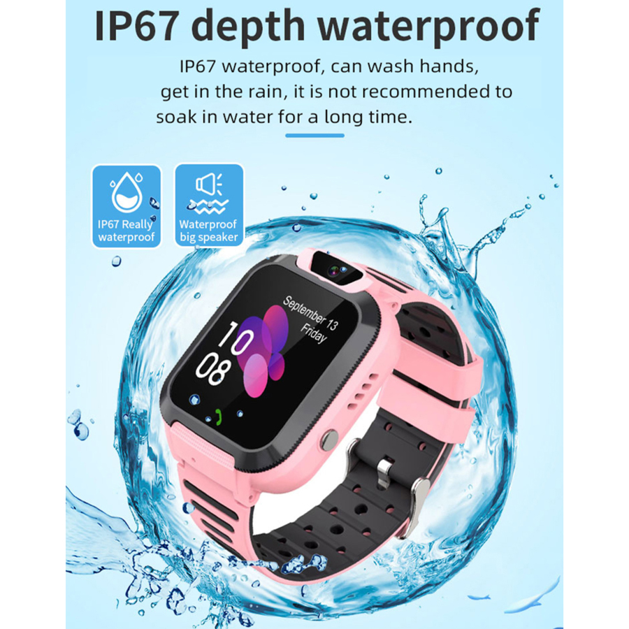 Montre intelligente étanche po - Smartwatch Watches For Girls Kids avis et prix