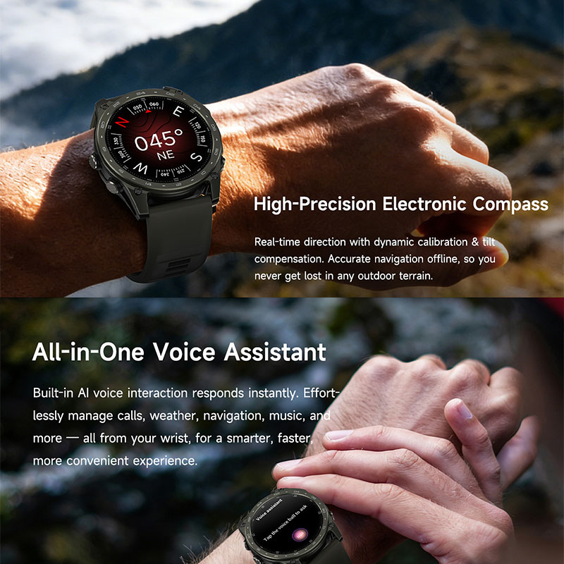 Nouvelle montre connectée étan - Altimeter Compass Watch avis et prix